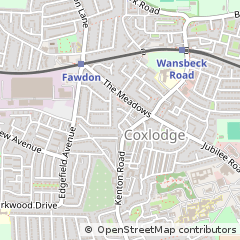 Map of Newcastle Upon Tyne