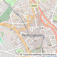 Map of Nottingham