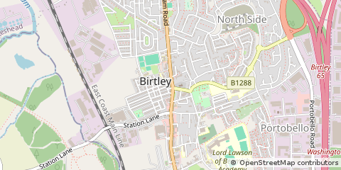 Map of Chester LE Street