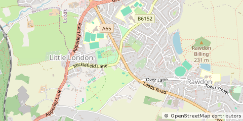 Map of Leeds