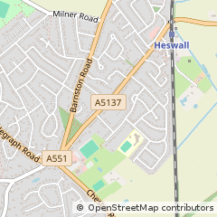 Map of Gayton, Wirral