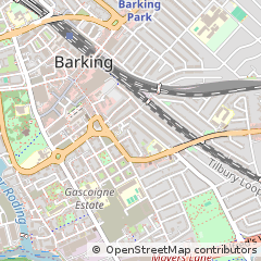 Map of Barking, Essex