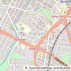 Map of Birmingham