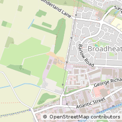 Map of Altrincham