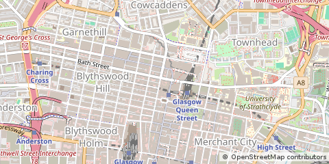 Map of Glasgow