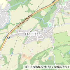 Map of Pontypridd