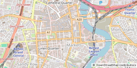 Map of Belfast, Co. Antrim