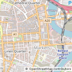 Map of Belfast, Co. Antrim