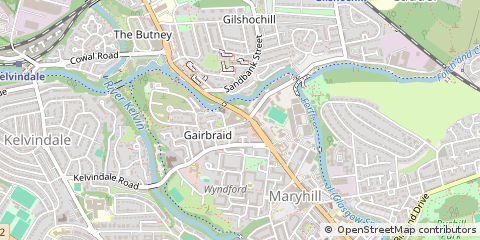 Map of Glasgow
