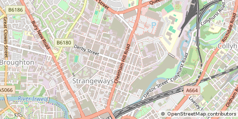 Map of Manchester