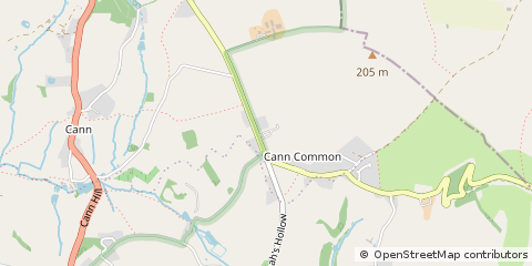 Map of Shaftesbury