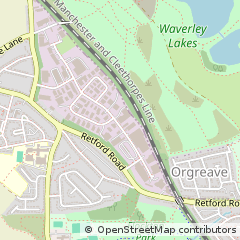 Map of Sheffield, South Yorkshire