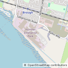 Map of Brough, East Yorkshire