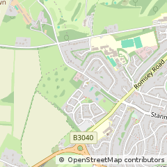 Map of Winchester, Hants