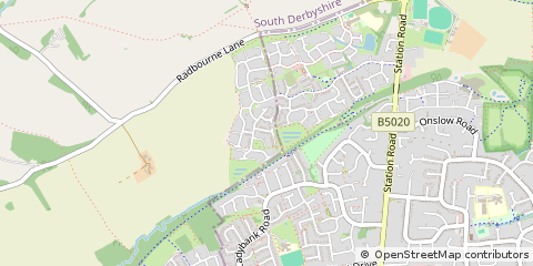Map of Derby