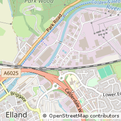 Map of Elland