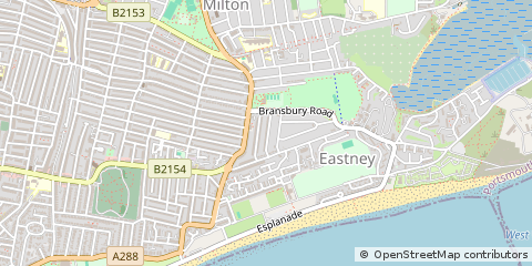Map of Southsea
